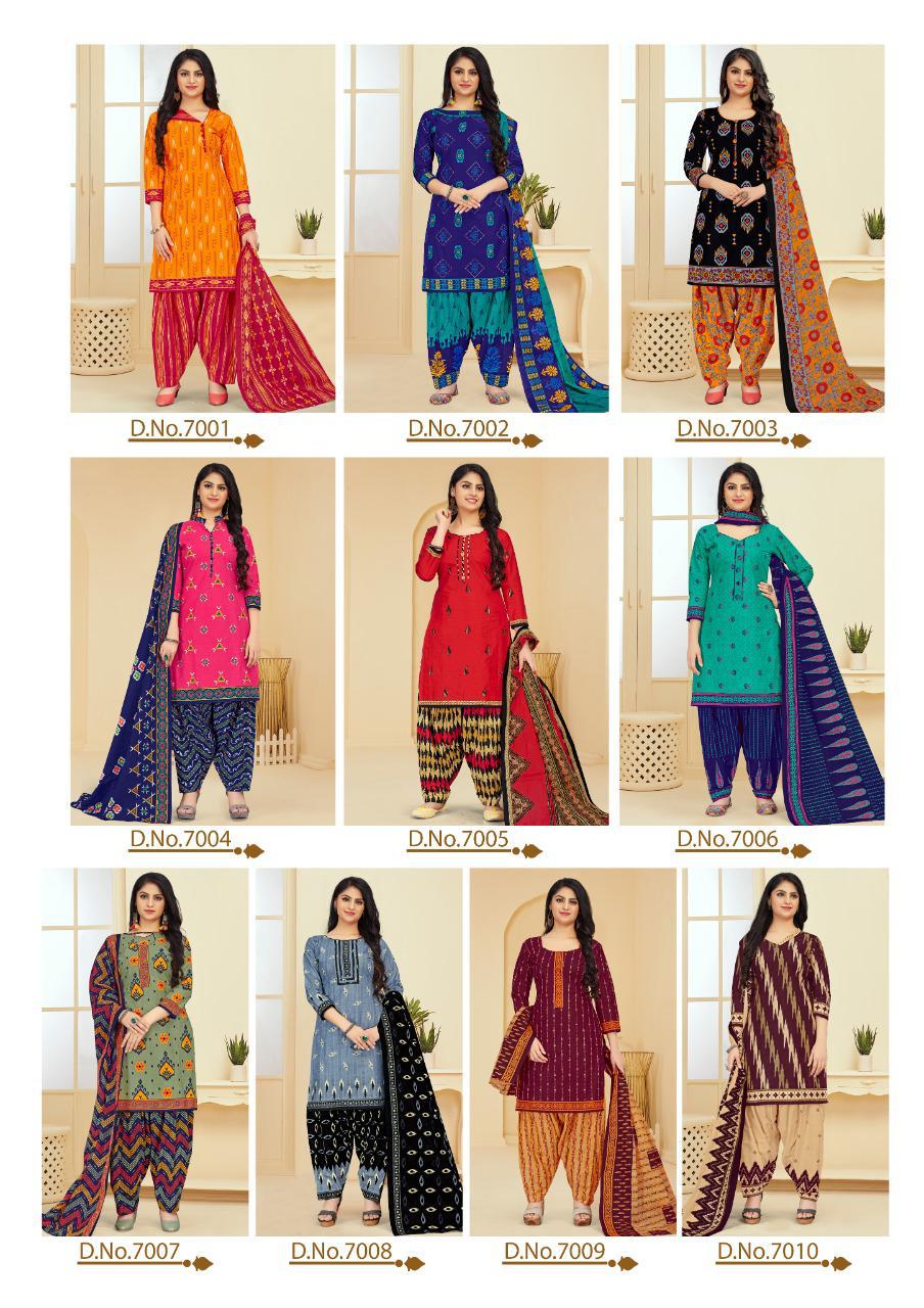 Miss World Fashion Queen 7 Casual Daily Wear Cotton Printed Designer Dress Material Collection